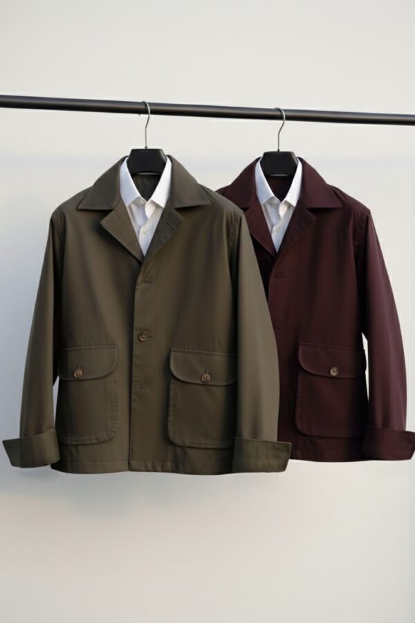 Olive green Safari Jacket