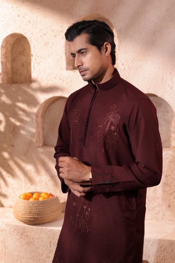 Mehran Noir Maroon
