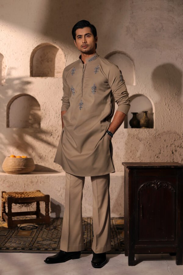 Sandstone Zardosi-Beige